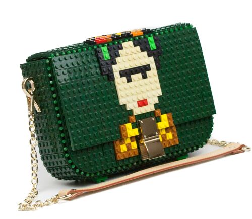 Frida clip bag forest green