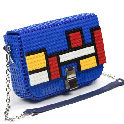 BORSA MONDRIAN CON CLIP