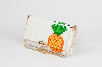 POCHETTE CARRÉE ANANAS 4