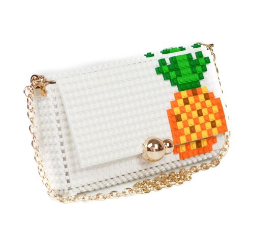 Pineapple squared clutch