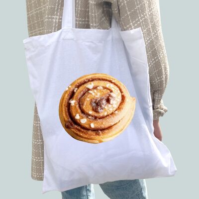 Sac en tissu : Brioche à la cannelle