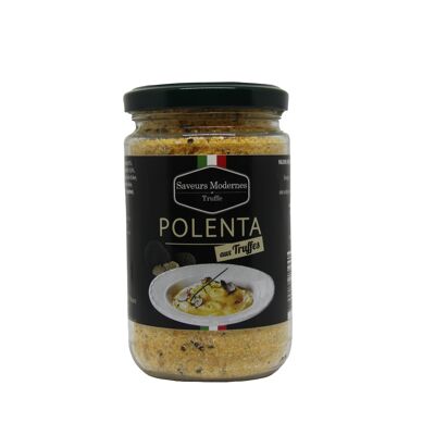 Polenta with truffles