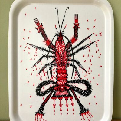 Kleines Tablett Lobster Chef