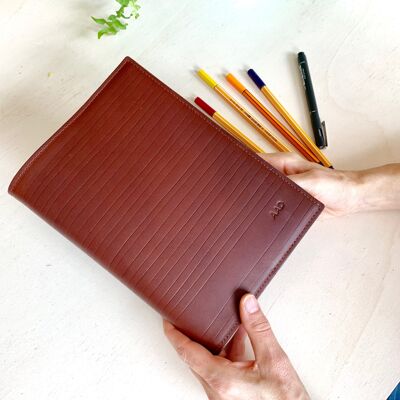 A5 Corio Bridle Leather Notebook - with gift box
