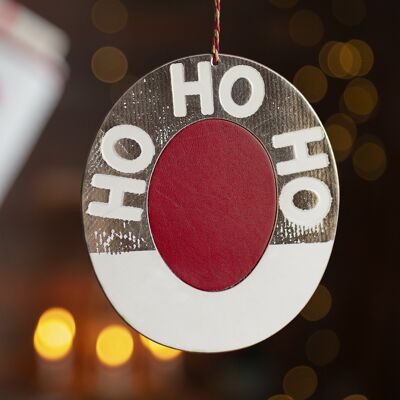 Ho Ho Ho Christmas Decoration - just x1 - No personalisation