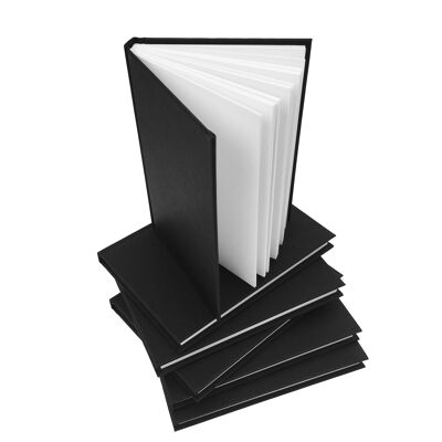 Book refill pad - A6 hardback book - plain paper