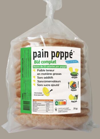 Pain Poppé blé complet 1