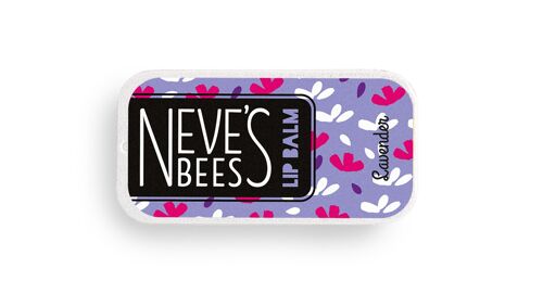 Neve’s Bees Lavender Beeswax Lip Balm – 7g Slider Tin