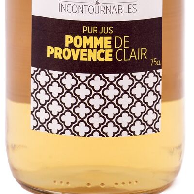 Pur jus de Pomme de Provence Clair - 75cl
