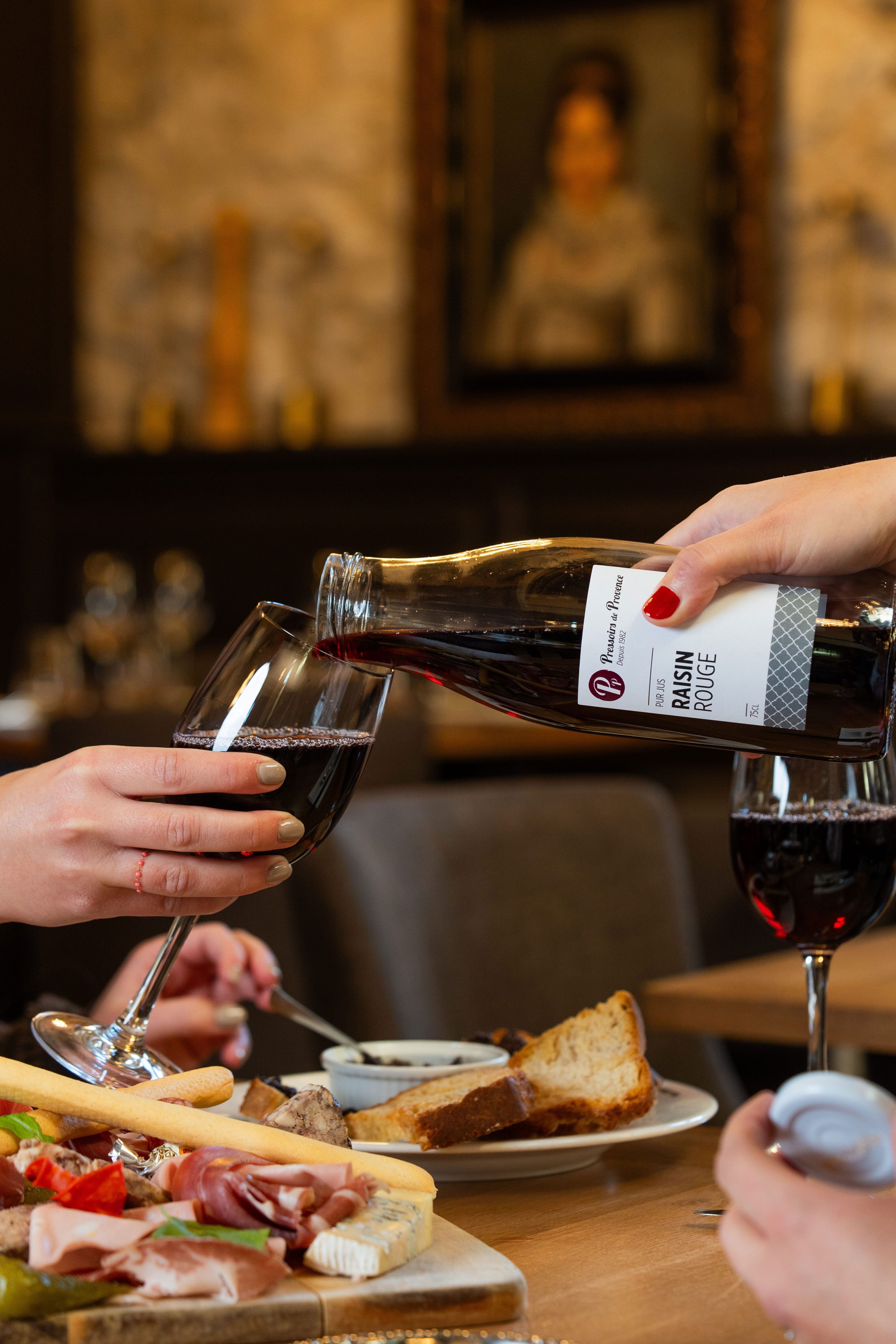 Jus de fruits - Pur jus de raisin rouge - 75cl - E04