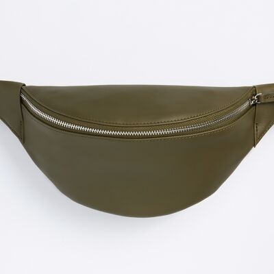 Leather belt bag Khaki
