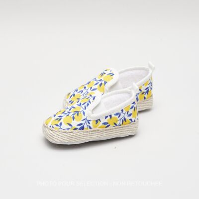 LOUISON slipper, lemon // 12-18 months