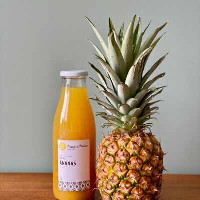 Jus de fruits - Pur jus d'ananas - 75cl - E50