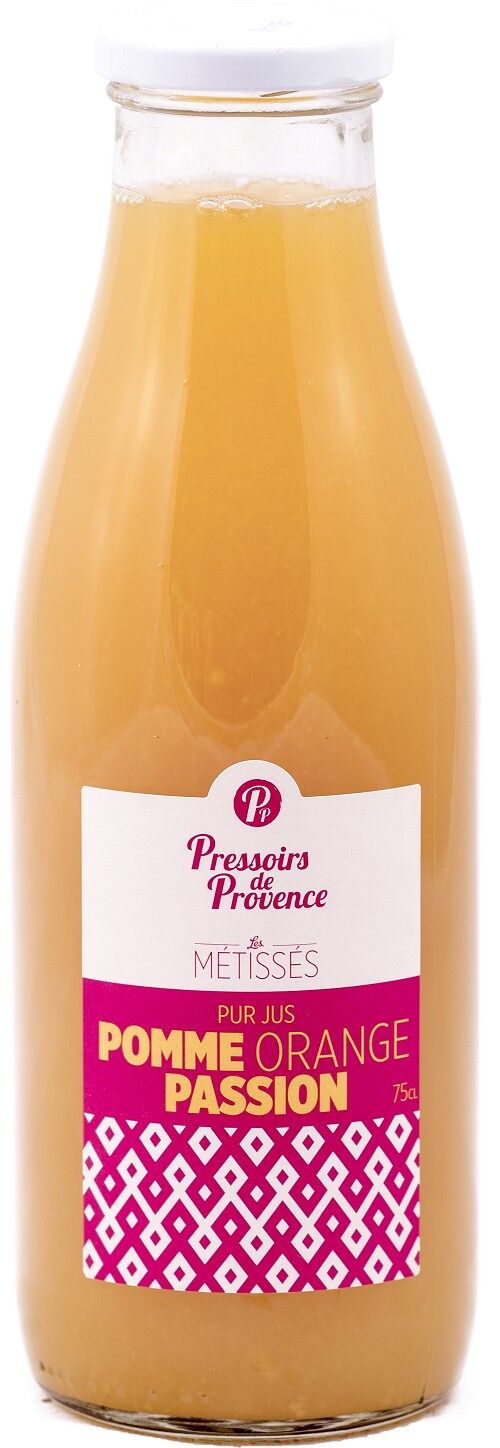 Pur Jus de Pomme Orange Passion - 75cl