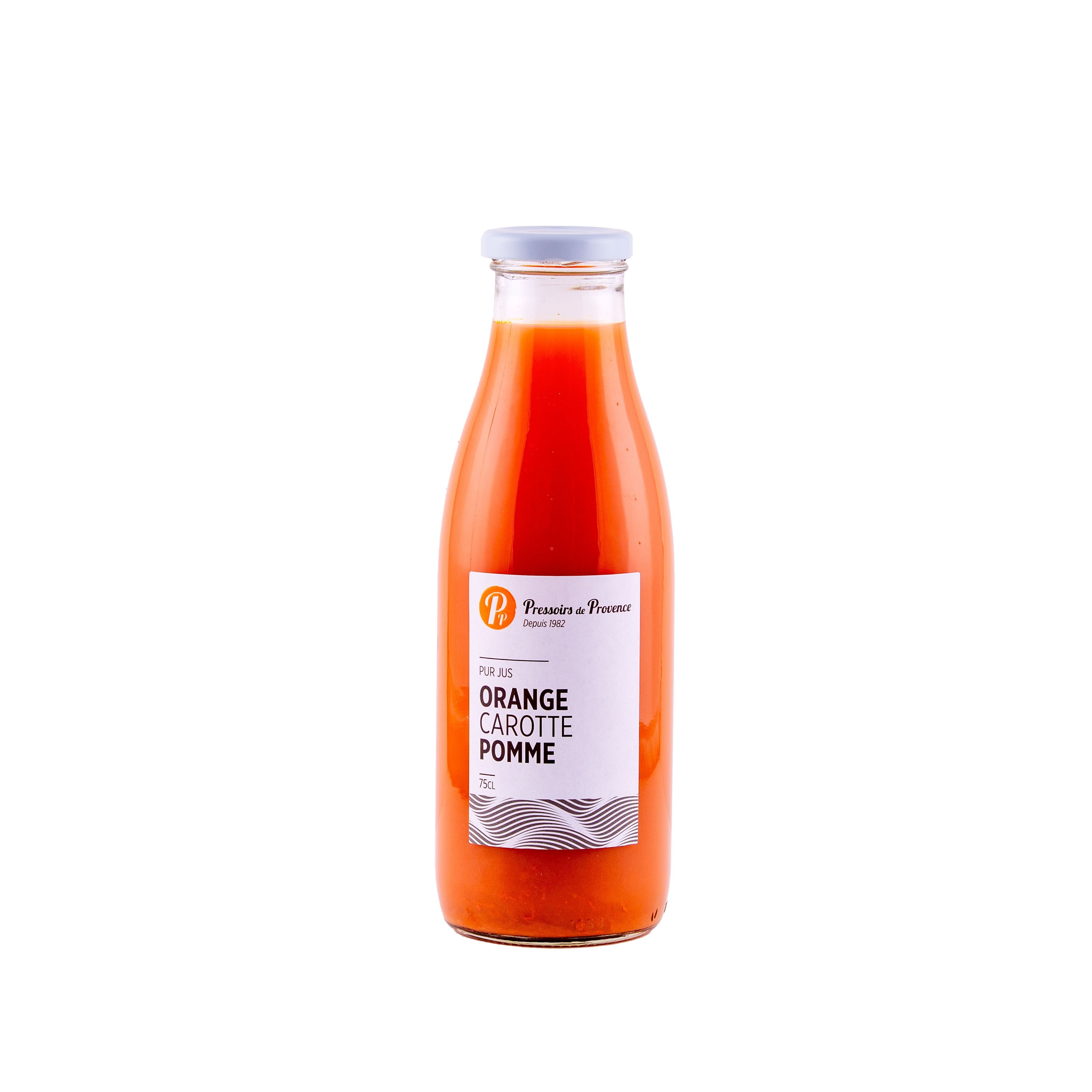 Succo di frutta - Succo di mela arancia carota - 75cl - E36
