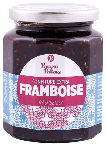 Confiture artisanale Framboises - 335g 1