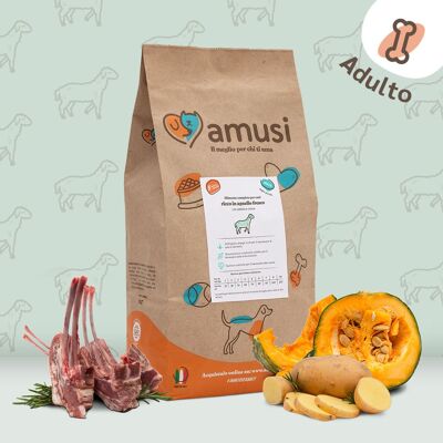 Ricetta per adulto taglia piccola all'agnello 3 kg