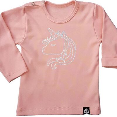 Unicorn long sleeve: Pink