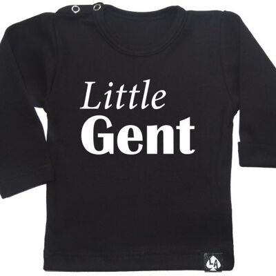 Manches longues Little Gent : Noir