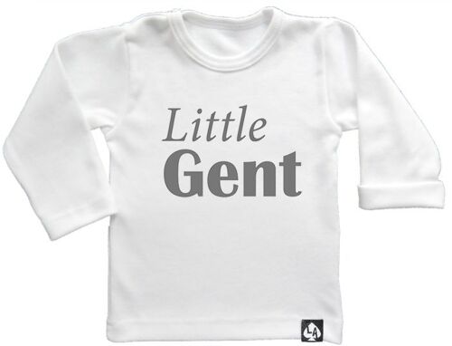 Little Gent longsleeve: Wit