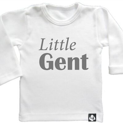 Manches longues Little Gent : Blanc