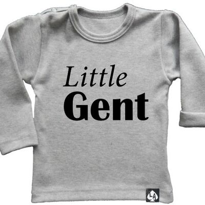 Little Gent longsleeve: Grijs