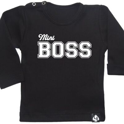 Mini boss long sleeve: Black