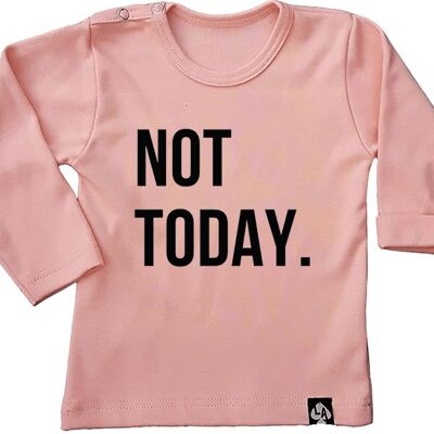 Not today. longsleeve: Roze