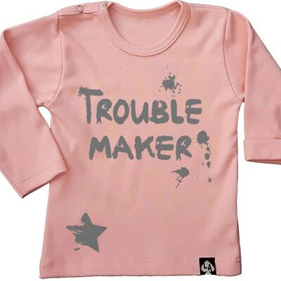 Troublemaker long sleeve: Pink