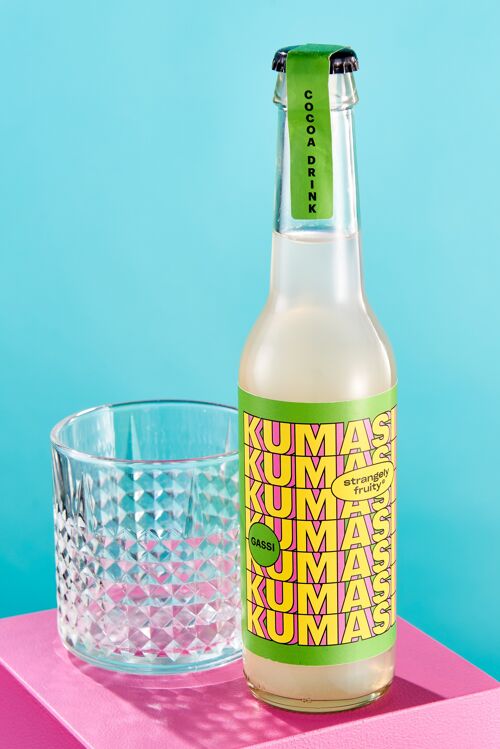 Kumasi soda - Natural and sparkling fruity cocoa drink