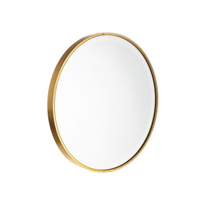 Espejo redondo dorado orion de 70cm