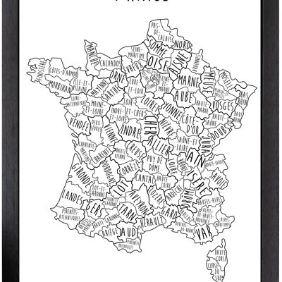 France Print - A3