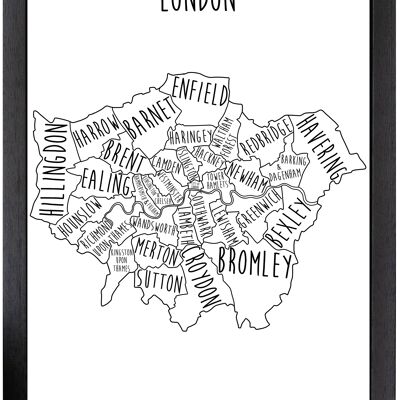 London Print - A3