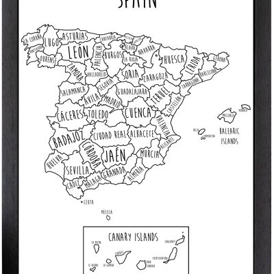 Spain Print - A4