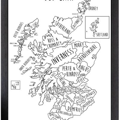 Scotland Print - A4