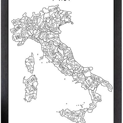 Italy Print - A4