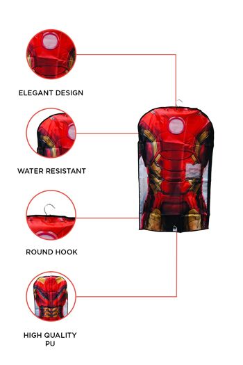 Couverture de costume Marvel Iron Man 2