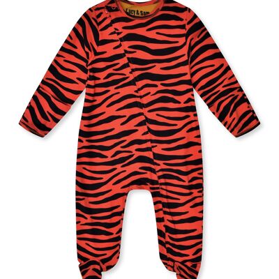 NEONATO CON ZIP TIGRE