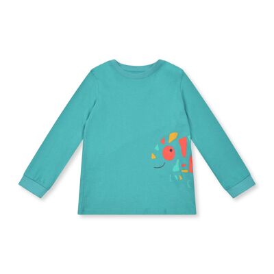 t-shirt camaleonte benzina