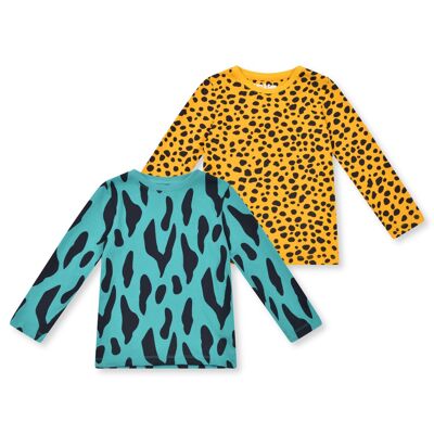 CONFEZIONE DA DUE T-shirt CHEETAH CAMO