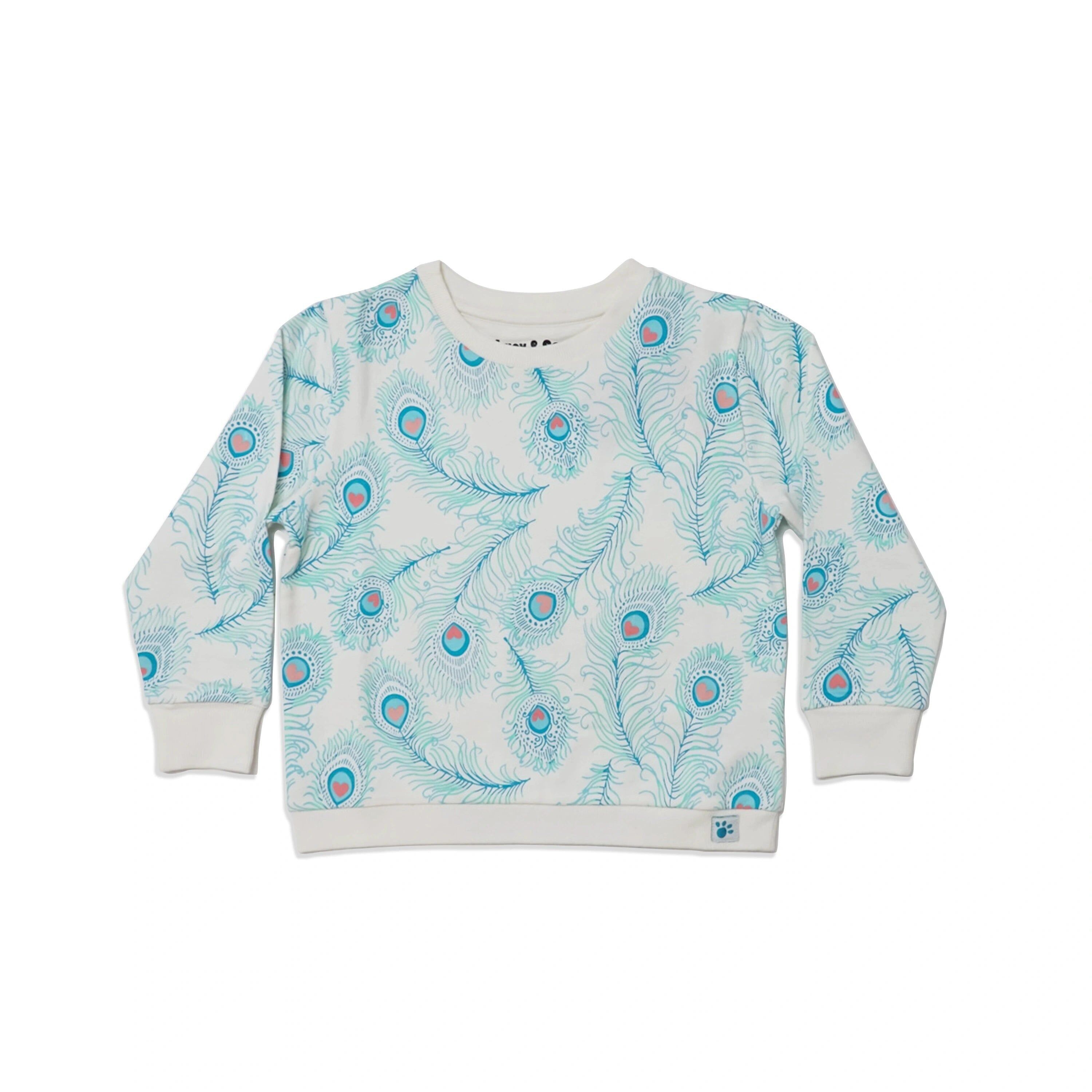 Peacock Crew Sweatshirt