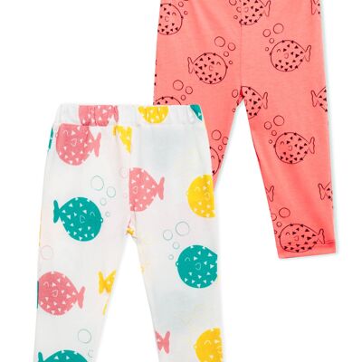 Lot de 2 leggings Trouver Fugu