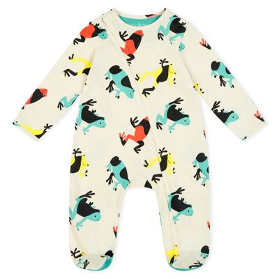 Grenouillère Zippée Grenouilles Tropicales