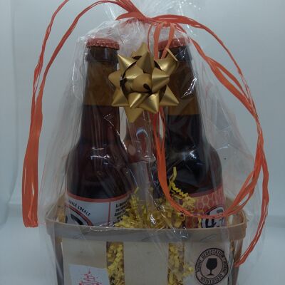 Panier cadeau 3 bouteilles