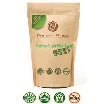 Organic Bio Nettle Leaf Herbal Tea - Urtica dioica - Immune Booster, Arthritis Symptoms Helper - 150g pack - 75 cups
