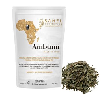 150g feuilles d'Ambunu soin 3 en 1 lave, démêle et lutte contre l'alopecie 3