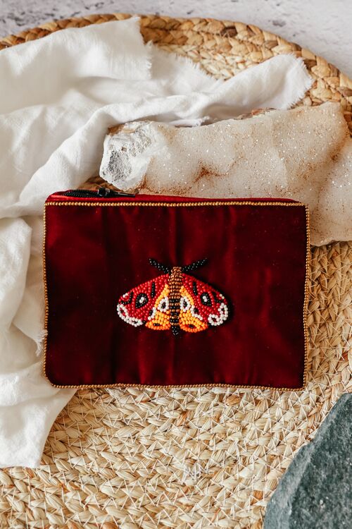 Wine moth purse small