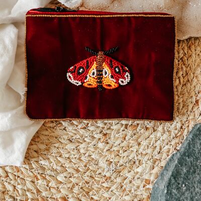 Wine moth purse small