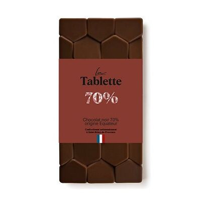 Tablette Chocolat noir 70%