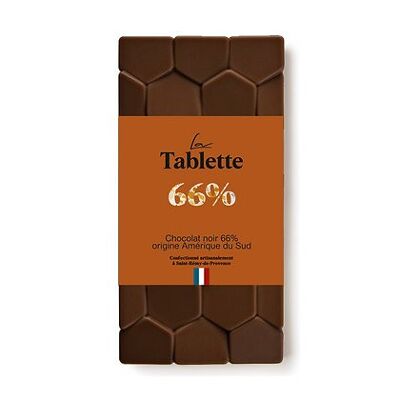 Tablette chocolat noir 66%